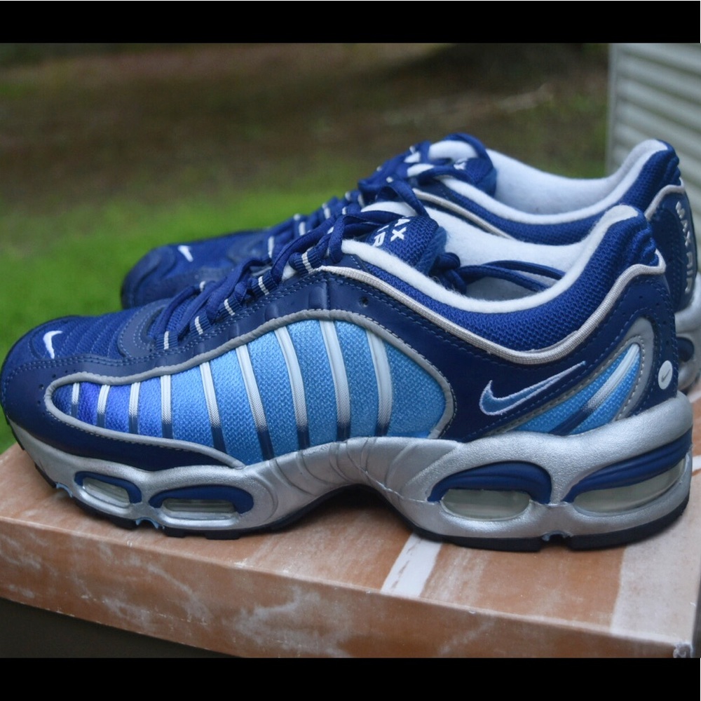 Nike Air Max Tailwind 4 Blue Void Metallic Silver